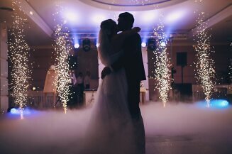 Spezialeffekt für Hochzeiten
